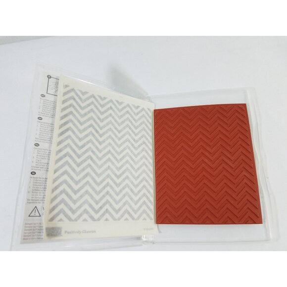 Stampin’ Up Lot Of 5 Stamp Sets Unmounted Day at the Beach Trajan Chevron Merry - Picture 15 of 16